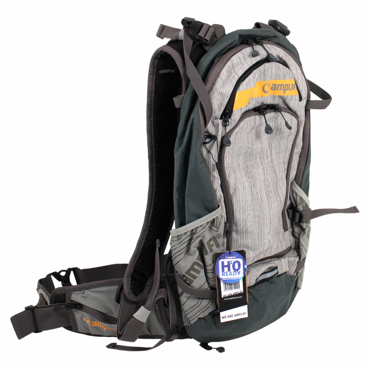 amplifi Track 17 Liter lite grey Protektor Fahrradrucksack Rucksack 17 Liter MTB von amplifi