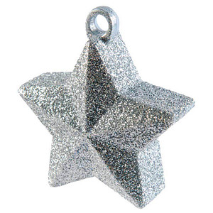 amscan® Ballongewicht silber Stern von amscan®