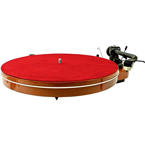 Ledermatte für Plattenspieler analogis Mat six - red Ledermatte für Plattenspieler analogis Mat six - red von analogis