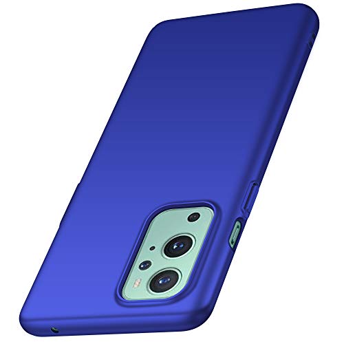 anccer Kompatibel mit OnePlus 9 Hülle [Serie Matte] Elastische Schockabsorption und Ultra dünnes Handyhülle Design für OnePlus 9 (Blau) von anccer