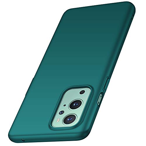 anccer Kompatibel mit OnePlus 9 Hülle [Serie Matte] Elastische Schockabsorption und Ultra dünnes Handyhülle Design für OnePlus 9 (Grün) von anccer