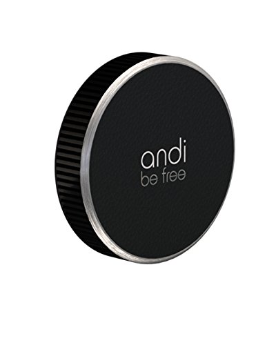 andi be free® Wireless Universal Fast Charger 15W schwarz, Wireless Ladestation, Qi kompatibel, magnetischer Halt, sichere Befestigung, induktive Ladestation, kabellos und schnell laden, Schutzhülle von andi be free