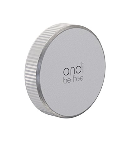 andi be free® Wireless Universal Fast Charger 15W weiss, Wireless Ladestation, Qi kompatibel, magnetischer Halt, sichere Befestigung, induktive Ladestation, kabellos und schnell laden, Schutzhülle von andi be free