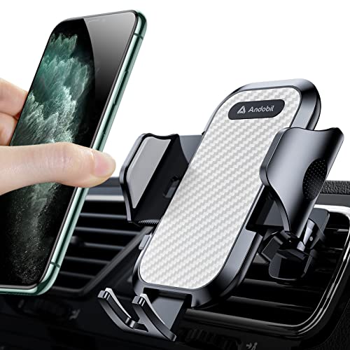 andobil Handyhalterung Auto Handy Halterung Lüftung mit 2023 Upgrade Lüftungsclip Kfz Handyhalterung 360° Drehbar Autohalterung Kompatibel mit iPhone 14 13 11 12 Pro Max Samsung S23 Ultra S22 Xiaomi von andobil