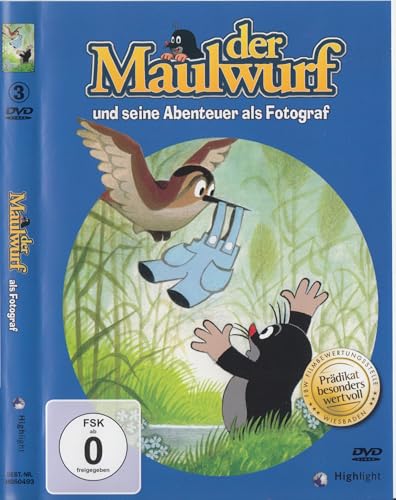 Der Maulwurf und seine Abenteuer als Fotograf (DVD Nr. 3) von animated