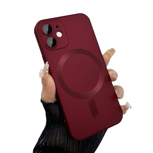 ankofave Magnetische Schutzhülle für iPhone 12 Mini, stoßfest, matt, luxuriöses metallisches Glanz-Design mit vollständigem Kameralinsenschutz, kompatibel mit Magsafe-Hülle für iPhone 12 Mini 5,4 ankofave Magnetische Schutzhülle für iPhone 12 Mini, stoßfest, matt, luxuriöses metallisches Glanz-Design mit vollständigem Kameralinsenschutz, kompatibel mit Magsafe-Hülle für iPhone 12 Mini 5,4 von ankofave