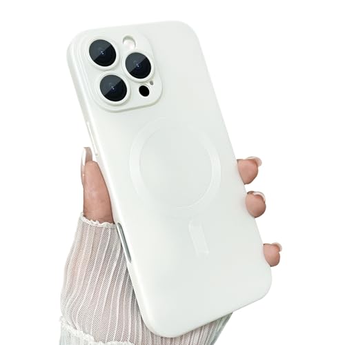 ankofave Magnetische Schutzhülle für iPhone 16 Pro, mit Kameraobjektivschutz, kompatibel mit magnetischer, schlanker, stoßfester Stoßstange, weiches Silikon, metallisch glänzend, für iPhone 16 Pro ankofave Magnetische Schutzhülle für iPhone 16 Pro, mit Kameraobjektivschutz, kompatibel mit magnetischer, schlanker, stoßfester Stoßstange, weiches Silikon, metallisch glänzend, für iPhone 16 Pro von ankofave