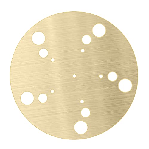 antianzhizhuang Plattenspieler-Zubehör, antistatische Plattenspieler-Matte, 29 cm Durchmesser, reines Kupfer, Plattenspieler-Pad, Heimzubehör von antianzhizhuang
