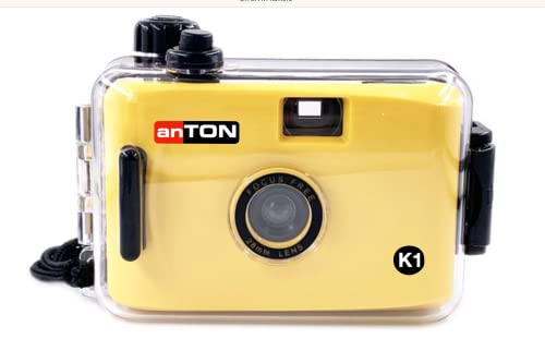 Anton K1 Nachfüllbare Wiederverwendbare Kleinbild Film 35mmKamera im Set mit Action/Unterwassergehäuse (Film Nicht im Lieferumfang) von antonKUNZE