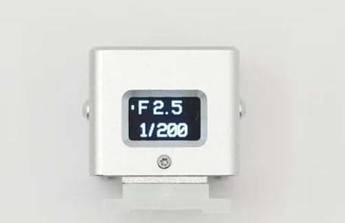 KEKS by antonKUNZE KM-Q OLED digitaler Belichtungsmesser Silber - OLED Display auf Rückseite von antonKUNZE