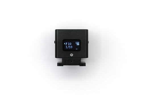 KEKS by antonKUNZE KM-Q OLED digitaler Belichtungsmesser schwarz- OLED Display auf Rückseite von antonKUNZE