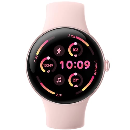 Smartwatch Damen [Anruf tätigen/Annehmen], Fitnessuhr mit Herzfrequenz/SpO2/Stress/Schlaf/Schrittzähler, 220+ Zifferblätter, IP68 wasserdichte Sportuhr, 100+ Sportmodi Smartwatches für Android iOS von anyloop