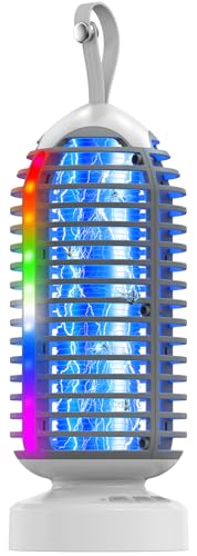 Insektenvernichter Elektrisch, Anysun Mückenlampe Camping mit LED-Licht für Drinnen Draußen, 3000V Mückenlampe Wasserdicht, Fliegenfalle Elektrisch für Zuhause, Terrasse, Hinterhof, Garten, Camping Insektenvernichter Elektrisch, Anysun Mückenlampe Camping mit LED-Licht für Drinnen Draußen, 3000V Mückenlampe Wasserdicht, Fliegenfalle Elektrisch für Zuhause, Terrasse, Hinterhof, Garten, Camping von anysun