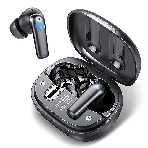 aowoka Bluetooth Kopfhörer, Kopfhörer Kabellos Bluetooth 5.3 in Ear kopfhörer Bluetooth mit 4 ENC Mic, HiFi Stereo Kabellose Kopfhörer, IPX7 Wasserdicht Ohrhörer 42H Akkulaufzeit LED Anzeige aowoka Bluetooth Kopfhörer, Kopfhörer Kabellos Bluetooth 5.3 in Ear kopfhörer Bluetooth mit 4 ENC Mic, HiFi Stereo Kabellose Kopfhörer, IPX7 Wasserdicht Ohrhörer 42H Akkulaufzeit LED Anzeige von aowoka