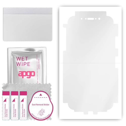apgo Displayschutz + Seiten Schutzfolie für Apple iPhone X, Hydrogel, mit Positionierhilfe, einfache Montage apgo Displayschutz + Seiten Schutzfolie für Apple iPhone X, Hydrogel, mit Positionierhilfe, einfache Montage von apgo