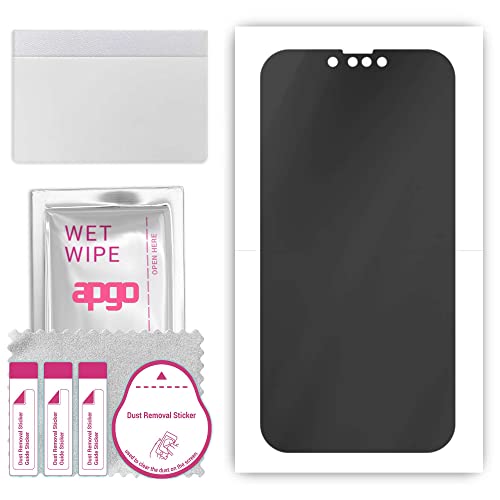 apgo Hydrogel Blickschutzfolie, Matt, kompatibel mit Apple iPhone 14 Plus, Privacy Displayschutzfolie, Schutzfolie mit Positionierhilfe, Anti-Spy, kratzfest, einfache Montage apgo Hydrogel Blickschutzfolie, Matt, kompatibel mit Apple iPhone 14 Plus, Privacy Displayschutzfolie, Schutzfolie mit Positionierhilfe, Anti-Spy, kratzfest, einfache Montage von apgo