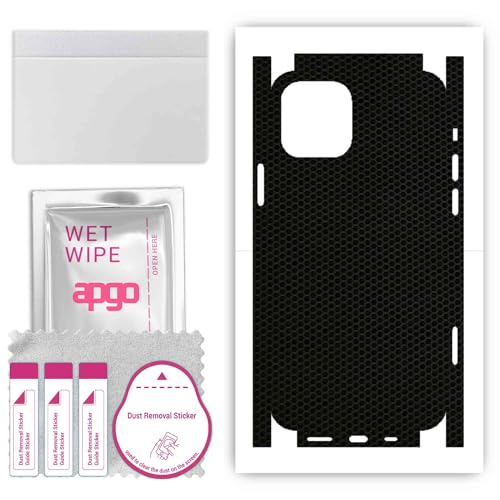apgo Rückseite + Seiten Schutzfolie, Skin, kompatibel mit Apple iPhone 12 Pro, Hinten Displayschutzfolie aus Vinylfolie, kratzfest, einfache Montage - Matrix apgo Rückseite + Seiten Schutzfolie, Skin, kompatibel mit Apple iPhone 12 Pro, Hinten Displayschutzfolie aus Vinylfolie, kratzfest, einfache Montage - Matrix von apgo