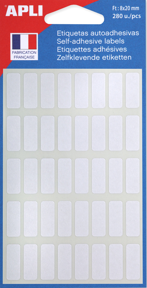 APLI Vielzweck-Etiketten, 20 x 32 mm, weiß von apli