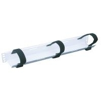 Apra-Gruppe apraNET - Rack-Kabelführungselement (horizontal, gewinkelt) - Hellgrau, RAL 7035 - 1U - 48,3 cm (19) (21-3161-00) von apranet