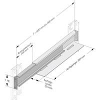 apraNET - Rack-Schiene - 48.3 cm (19) von apranet