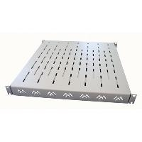 apraNET VARIplain - Rack - Regal - Hellgrau, RAL 7035 - 1U - 48.3 cm (19) von apranet