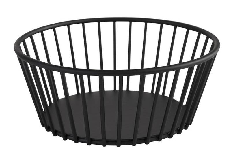 APS Brot- und Obstkorb URBAN, rund, 170 mm, schwarz von aps