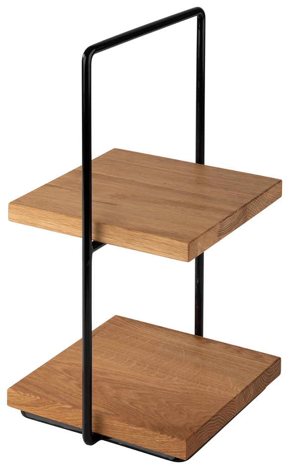 APS Etagère PERFECTO SMALL, 2-stufig, eiche, Höhe: 405 mm APS Etagère PERFECTO SMALL, 2-stufig, eiche, Höhe: 405 mm von aps