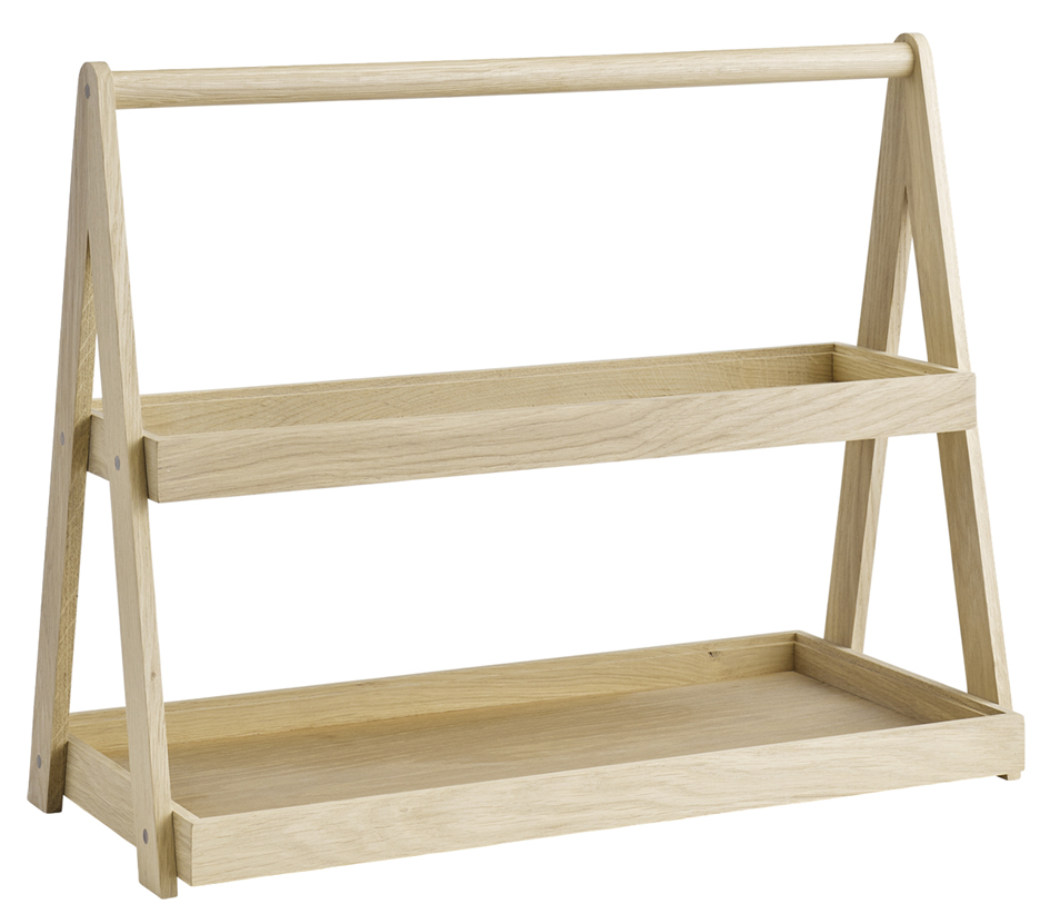 APS Etagère VALO, 2-stufig, eiche, 555 x 265 x 445 mm APS Etagère VALO, 2-stufig, eiche, 555 x 265 x 445 mm von aps