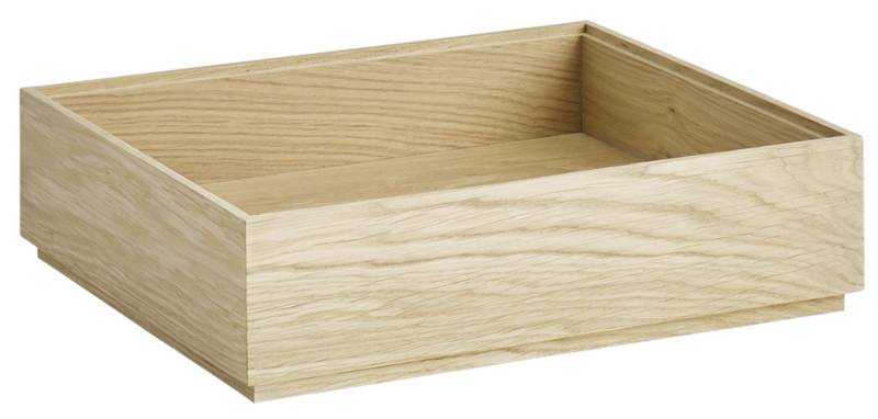 APS Holzbox VALO, GN 1/2, 325 x 265 x 85 mm, eiche von aps