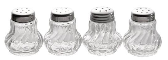 APS Ministreuer, 4er-Set, Glas/Edelstahl APS Ministreuer, 4er-Set, Glas/Edelstahl von aps