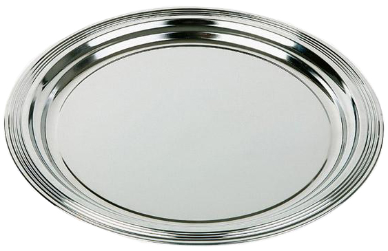 APS Partyplatte CLASSIC, Durchmesser: 350 mm, silber APS Partyplatte CLASSIC, Durchmesser: 350 mm, silber von aps