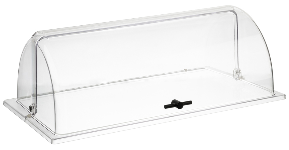 APS Rolltop-Haube GN 1/1, rechteckig, transparent APS Rolltop-Haube GN 1/1, rechteckig, transparent von aps