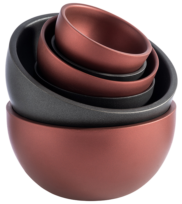 APS Schale LEVANTE, 0,20 Liter, kupferrot von aps