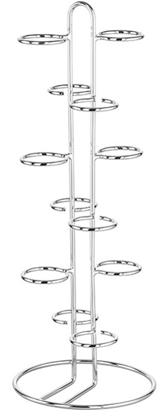 APS Serviergestell für 12 Weck-Gläser, chrom APS Serviergestell für 12 Weck-Gläser, chrom von aps
