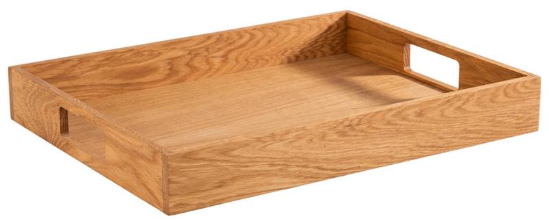 APS Serviertablett, (B)450 x (T)350 x (H)60 mm, eiche von aps