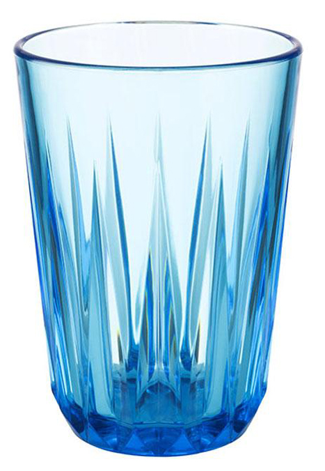 APS Trinkbecher CRYSTAL, 0,15 Liter, blau von aps