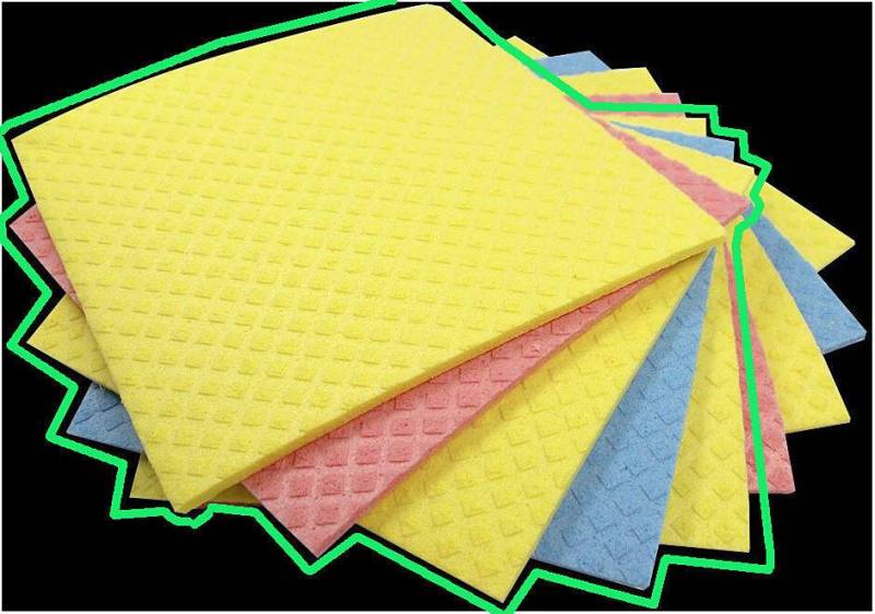 aqualine® Schwammtücher 19 cm x 18 cm von aqualine®