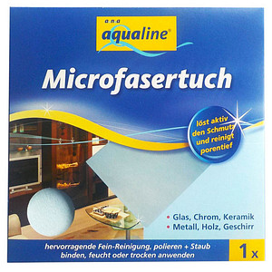 aqualine® Mikrofasertuch Polyamid 60 °C waschbar, 1 St. von aqualine®