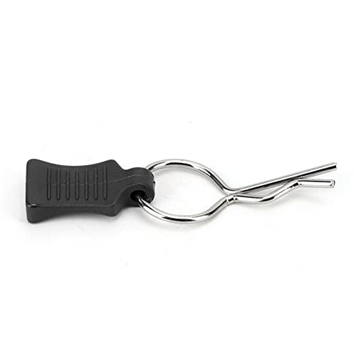 1/5 1/8 RC Car Body Shell Clip Clip Pin Fixing -Halterung Set Accessoire -Teile für Dunkelblau Geeignet (BLACK) von aqxreight