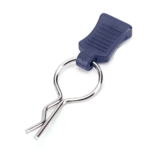 1/5 1/8 RC Car Body Shell Clip Clip Pin Fixing -Halterung Set Accessoire -Teile für Dunkelblau Geeignet (Dunkelblau) von aqxreight
