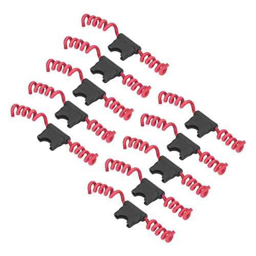 10 Sets Auto und Halter Inline Automobil Sauerstoffkupferhalter mit Kabelbaum 16AWG -Gurt 15a Sicherung (14AWG-Kabelbaum, 20A-Sicherung) von aqxreight