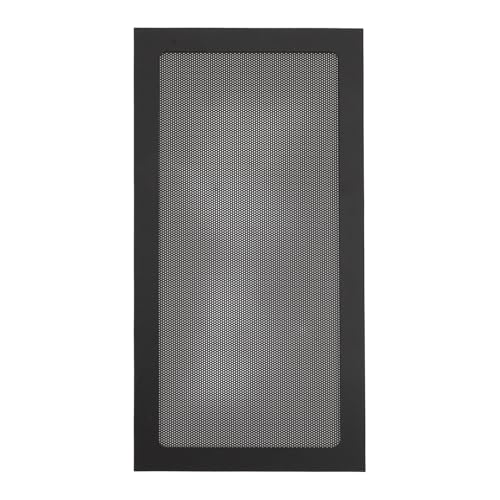 2pcs PC -Fall Staubnetzfilter PVC Magnetischer Computer Fall Lüfter Staubfilter für Stromversorgungslüfter Entlüftet weiß Ein Design mit Ult PC - Staubnetz Filtercomputer Lüfterstaub (BLACK) von aqxreight