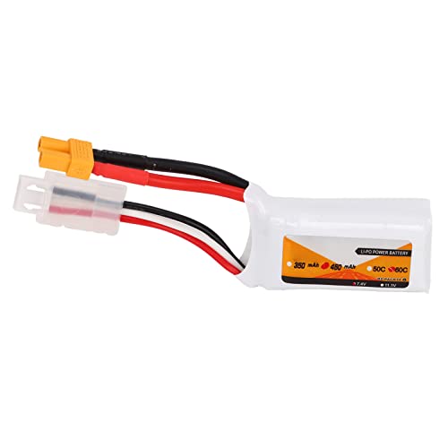 450mAh Lipo -Batterie 60c Dis Rate 7.4V 2S XT30 Stecker Strom für RC -Fahrzeuge Flugzeug 450mAh Lipo Batterie RC 60c Gy High Kapazität von aqxreight