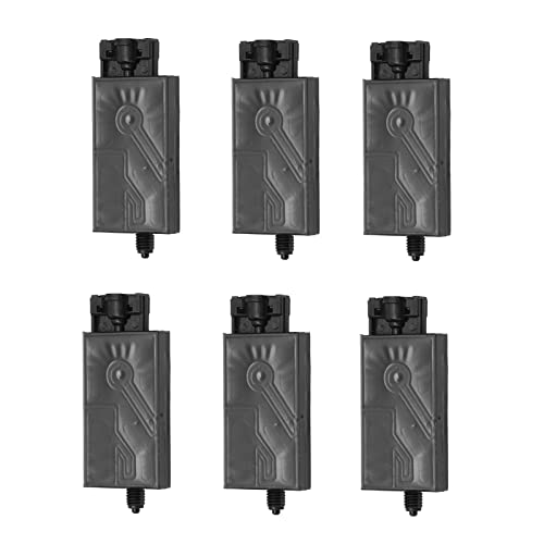 6pcs Tintenkopf -Dämpfer PP Filtering Zubehör Ersatzset Kit für XP600 -Drucker Clamp/Holder Anschluss (#1) von aqxreight