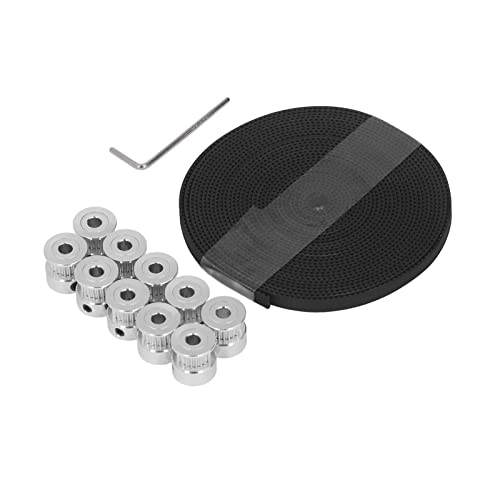 Aluminiumlegierung 20 Zahnsynchronen Gummi -Timing -Gürtel Kit für CNC 3D Drucker Aluminiumlegierung 20 Zahnsynchronen Gummi -Timing -Gürtel Kit für CNC 3D Drucker von aqxreight