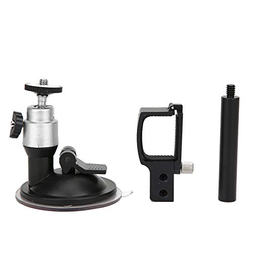 Aluminiumlegierung Multifunktionsauto -Saugnapf -Becher -Halterung Fixed Mount Extension Accessoire für Osmo -Taschenkamera -Autohalterung Tasse Becher Saugnapfbecher -Becher -Klammermultifunktion von aqxreight