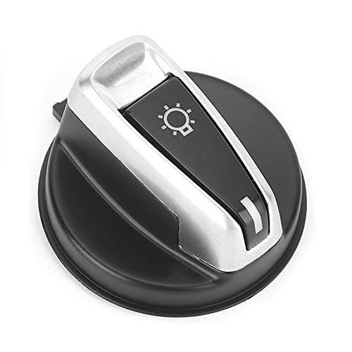 Auto -Scheinwerfer -Scheinwerfer Schalter Knopfknopf Abdeckung ABS Scheinwerfer Schalter Autozubehör für 3 Serien 318 320 325 330 335 Schwarz Geeignet von aqxreight