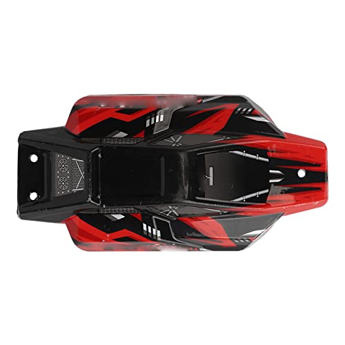 Car Body Cover PVC Hohe Aufprallwiderstand Fernbedienungssteuerung Autokörperrahmen Ersatz für SCY 16201pro 1/16 RC -Autos Rot (Rot) von aqxreight