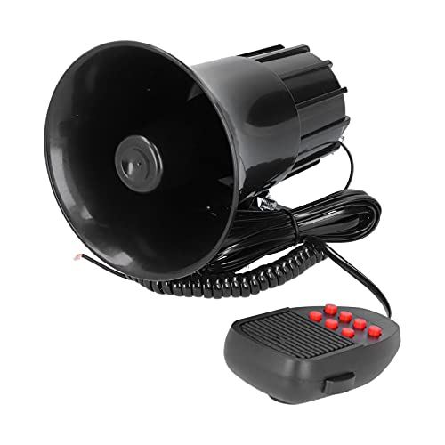 Car Horn Sirene, 12 V 50W 115 DB Notalarmfeuersirene mit PA MIC, 7Sound -Warnsystem für Fahrzeug -LKW -Wohnmobile, Einschließlich Installationskit Car Horn Sirene, 12 V 50W 115 DB Notalarmfeuersirene mit PA MIC, 7Sound -Warnsystem für Fahrzeug -LKW -Wohnmobile, Einschließlich Installationskit von aqxreight