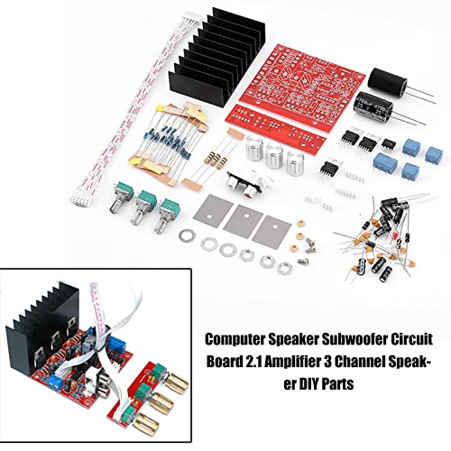 Computerlautsprecher Subwoofer Circuit Board 2. Verstärker 3 Kanallautsprecher DIY -Teile. Leiterplattenspitze Teile2. Verstärker-Schaltungsausschaltung 3-Kanal von aqxreight